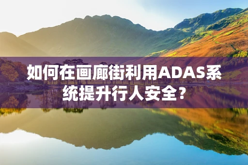 如何在画廊街利用ADAS系统提升行人安全？