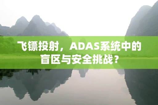 飞镖投射，ADAS系统中的盲区与安全挑战？
