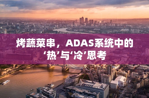 烤蔬菜串，ADAS系统中的‘热’与‘冷’思考