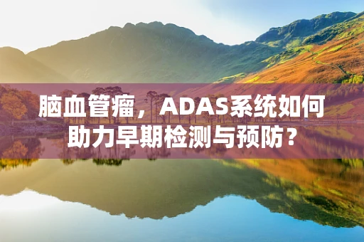 脑血管瘤，ADAS系统如何助力早期检测与预防？