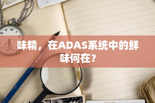 味精，在ADAS系统中的鲜味何在？
