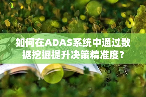 如何在ADAS系统中通过数据挖掘提升决策精准度？