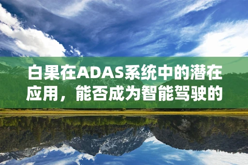 白果在ADAS系统中的潜在应用，能否成为智能驾驶的‘智慧果’？