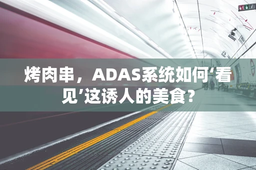 烤肉串，ADAS系统如何‘看见’这诱人的美食？