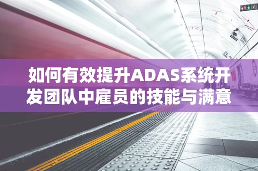如何有效提升ADAS系统开发团队中雇员的技能与满意度？