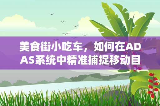 美食街小吃车，如何在ADAS系统中精准捕捉移动目标？