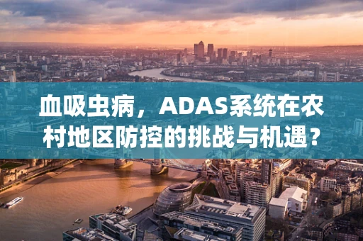 血吸虫病，ADAS系统在农村地区防控的挑战与机遇？