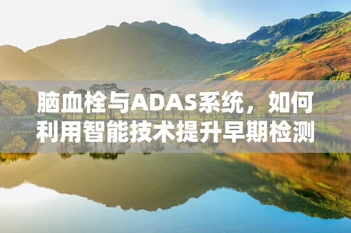 脑血栓与ADAS系统，如何利用智能技术提升早期检测与干预？