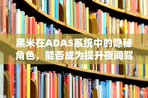 黑米在ADAS系统中的隐秘角色，能否成为提升夜间驾驶安全的新利器？