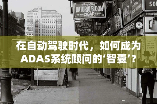 在自动驾驶时代，如何成为ADAS系统顾问的‘智囊’？