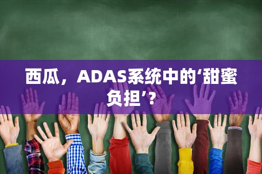 西瓜，ADAS系统中的‘甜蜜负担’？