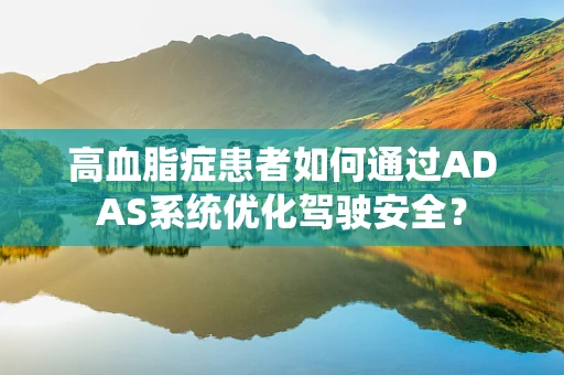高血脂症患者如何通过ADAS系统优化驾驶安全？