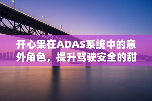 开心果在ADAS系统中的意外角色，提升驾驶安全的甜蜜惊喜？