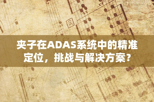 夹子在ADAS系统中的精准定位，挑战与解决方案？
