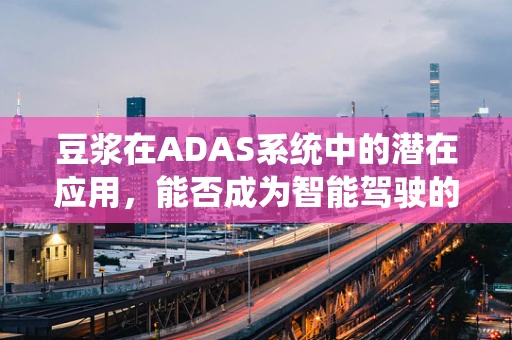 豆浆在ADAS系统中的潜在应用，能否成为智能驾驶的‘营养剂’？