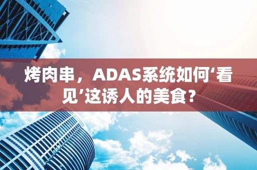 烤肉串，ADAS系统如何‘看见’这诱人的美食？