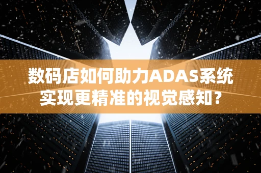 数码店如何助力ADAS系统实现更精准的视觉感知？