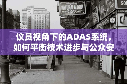 议员视角下的ADAS系统，如何平衡技术进步与公众安全？