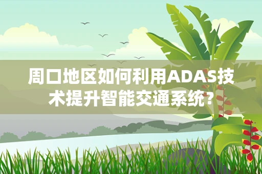 周口地区如何利用ADAS技术提升智能交通系统？