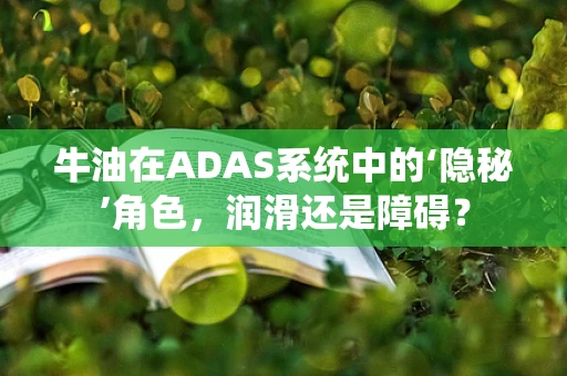 牛油在ADAS系统中的‘隐秘’角色，润滑还是障碍？