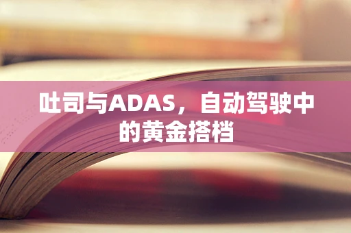 吐司与ADAS，自动驾驶中的黄金搭档