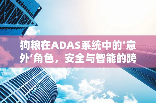 狗粮在ADAS系统中的‘意外’角色，安全与智能的跨界融合？