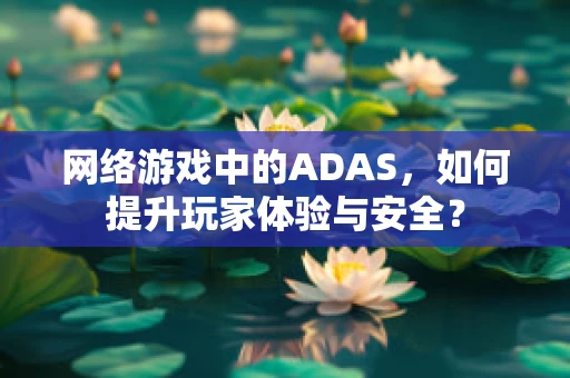 网络游戏中的ADAS，如何提升玩家体验与安全？