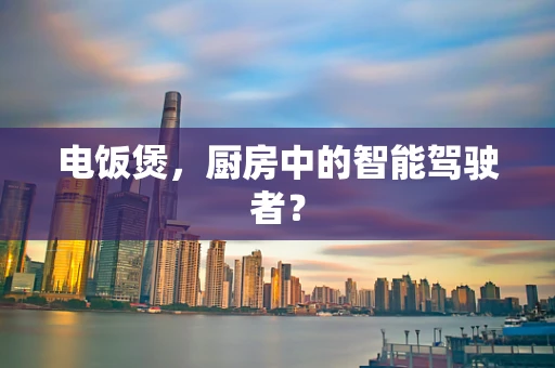 电饭煲，厨房中的智能驾驶者？