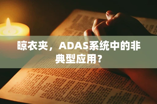 晾衣夹，ADAS系统中的非典型应用？