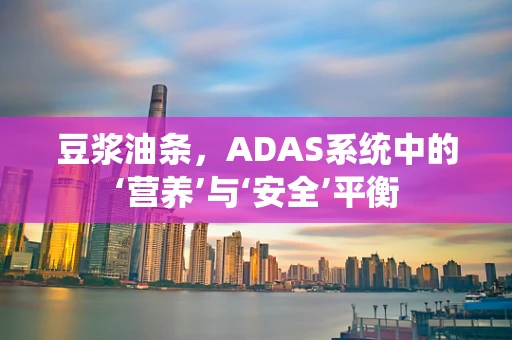 豆浆油条，ADAS系统中的‘营养’与‘安全’平衡