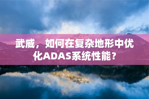 武威，如何在复杂地形中优化ADAS系统性能？