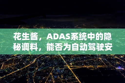花生酱，ADAS系统中的隐秘调料，能否为自动驾驶安全增色？