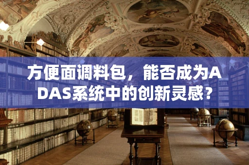 方便面调料包，能否成为ADAS系统中的创新灵感？