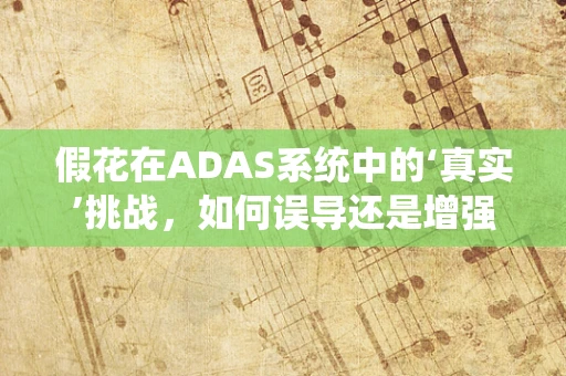 假花在ADAS系统中的‘真实’挑战，如何误导还是增强安全性能？