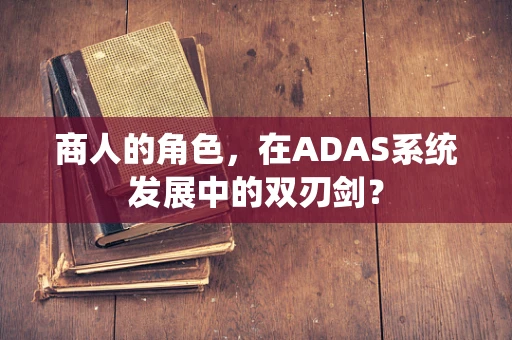 商人的角色，在ADAS系统发展中的双刃剑？