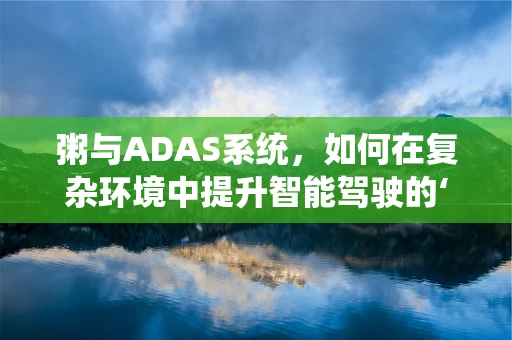 粥与ADAS系统，如何在复杂环境中提升智能驾驶的‘软’实力？