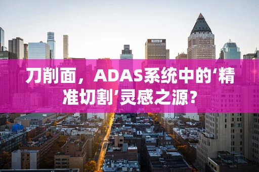 刀削面，ADAS系统中的‘精准切割’灵感之源？