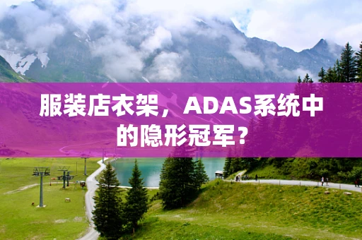 服装店衣架，ADAS系统中的隐形冠军？