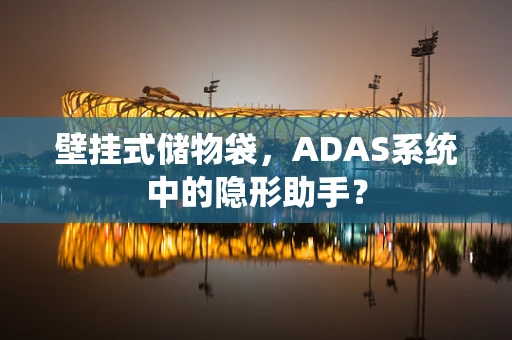 壁挂式储物袋，ADAS系统中的隐形助手？