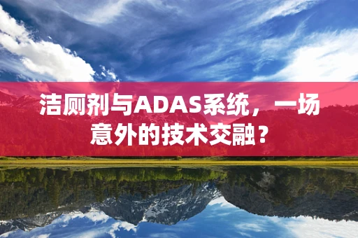 洁厕剂与ADAS系统，一场意外的技术交融？