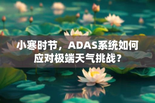 小寒时节，ADAS系统如何应对极端天气挑战？