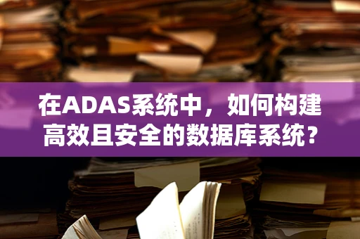 在ADAS系统中，如何构建高效且安全的数据库系统？