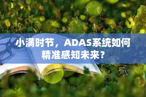 小满时节，ADAS系统如何精准感知未来？