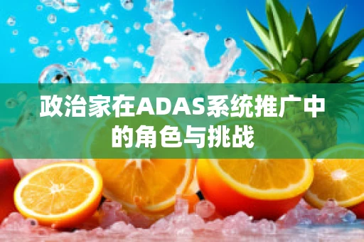 政治家在ADAS系统推广中的角色与挑战