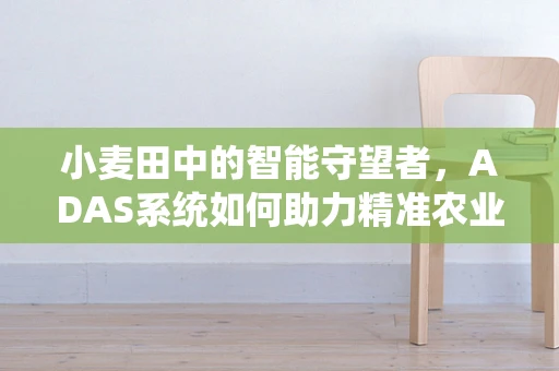 小麦田中的智能守望者，ADAS系统如何助力精准农业？