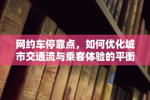 网约车停靠点，如何优化城市交通流与乘客体验的平衡？
