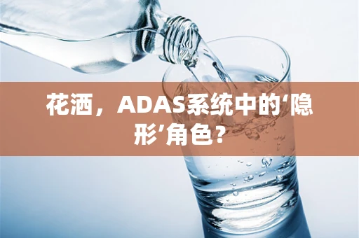 花洒，ADAS系统中的‘隐形’角色？