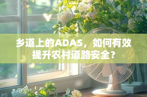 乡道上的ADAS，如何有效提升农村道路安全？