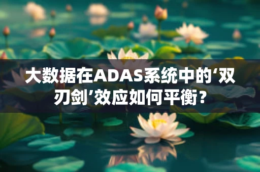 大数据在ADAS系统中的‘双刃剑’效应如何平衡？