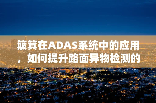 簸箕在ADAS系统中的应用，如何提升路面异物检测的准确性？